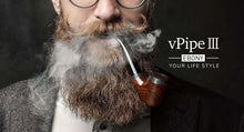 Load image into Gallery viewer, VapeOnly vPipe III Ebony e-Pipe Kit In Stock
