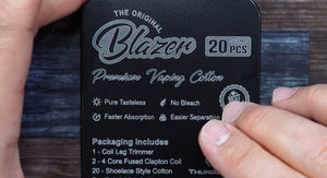 THC Blazer Shoelaces Cotton 20pc