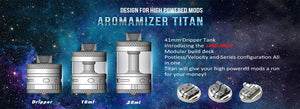 Steam Crave Aromamizer Titan V2 RDTA In Stock